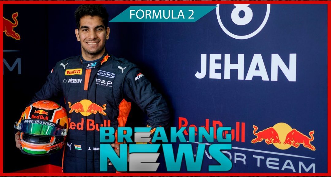 JEHAN DARUVALA WILL GET HIS FIRST TASTE OF AN F1 CAR AT SILVERSTONE.