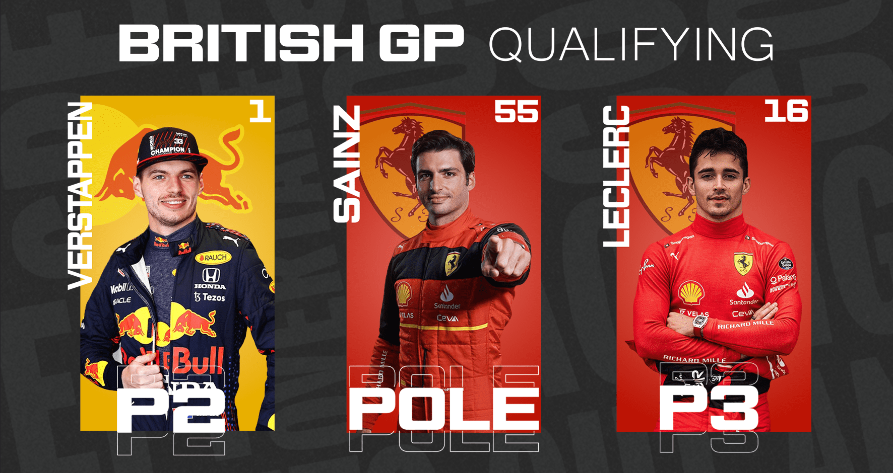 SAINZ STORMS TO RAIN SODDEN SILVERSTONE POLE