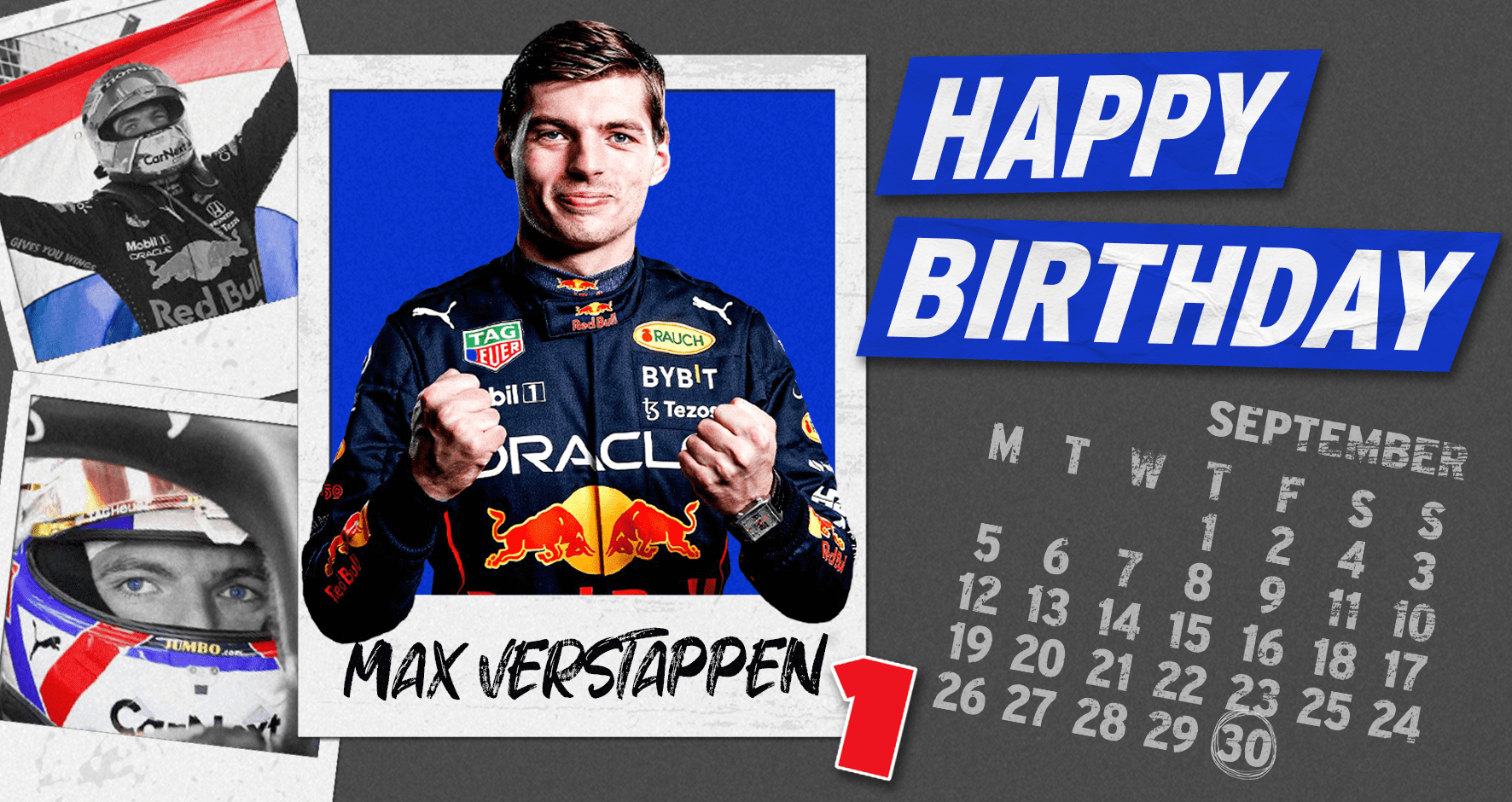 HAPPY BIRTHDAY MAX VERSTAPPEN