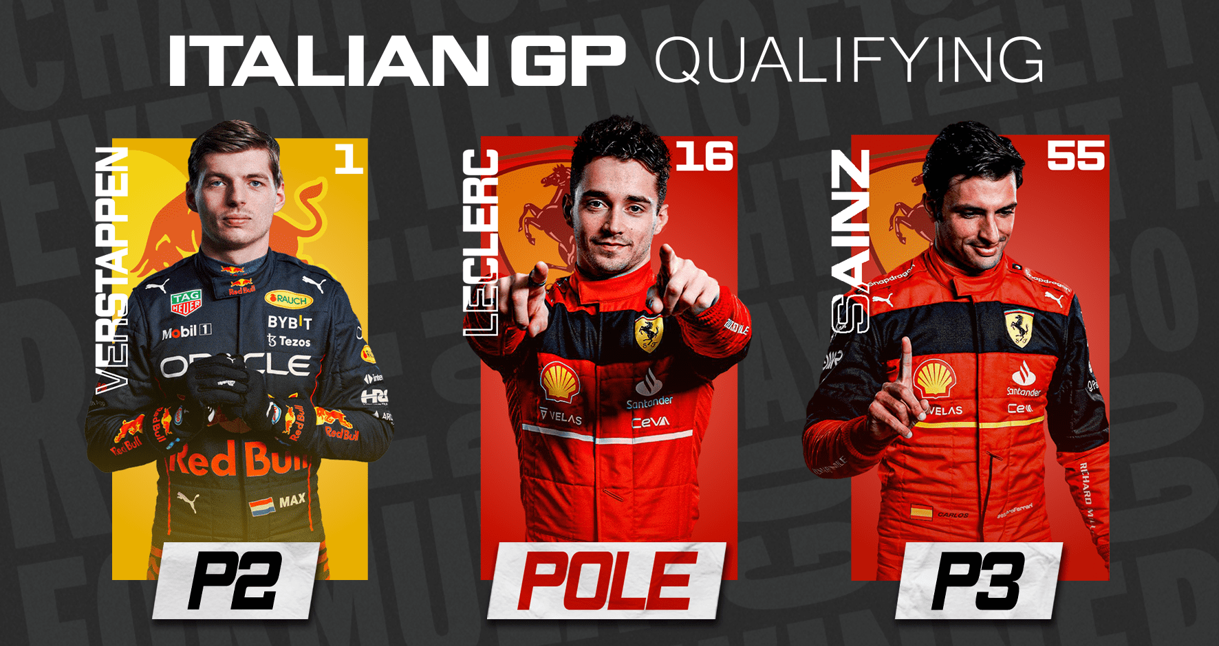 CHARLES LECLERC TO START IN P1 AT MONZA AFTER RED BULL – FERRARI QUALI SHOWDOWN