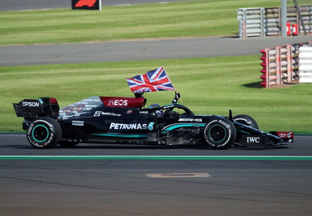 Hamilton's achievements were commemorated when the start/finish straight was named after him