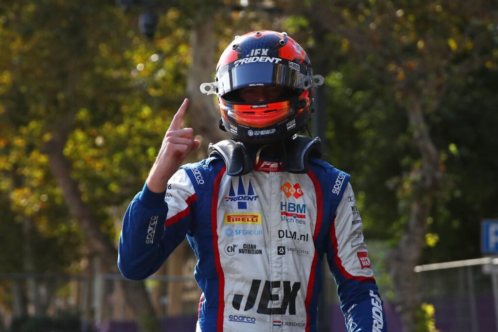 F2's Richard Verschoor following Baku qualifying
