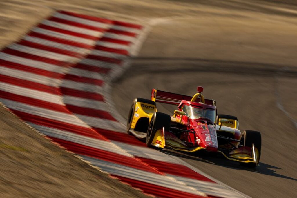 Alex Palou won the Thermal Club Grand Prix in California.