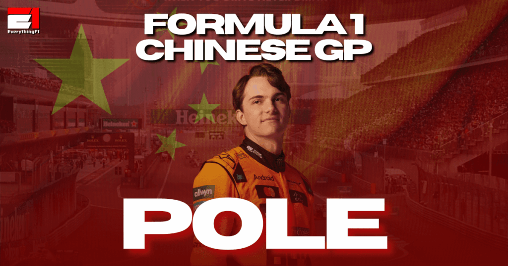 Piastri snatches pole at the Chinese GP