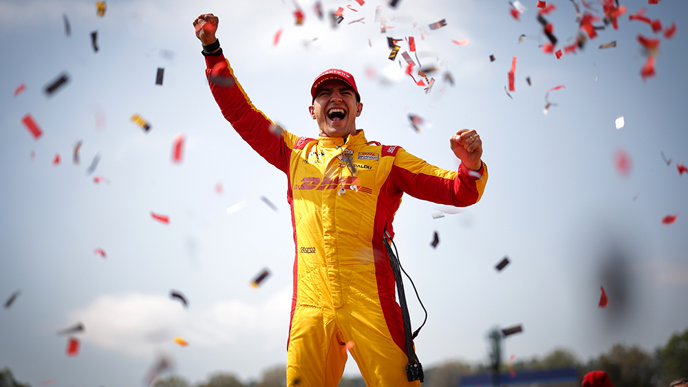 Alex Palou at the Grand Prix of Alabama