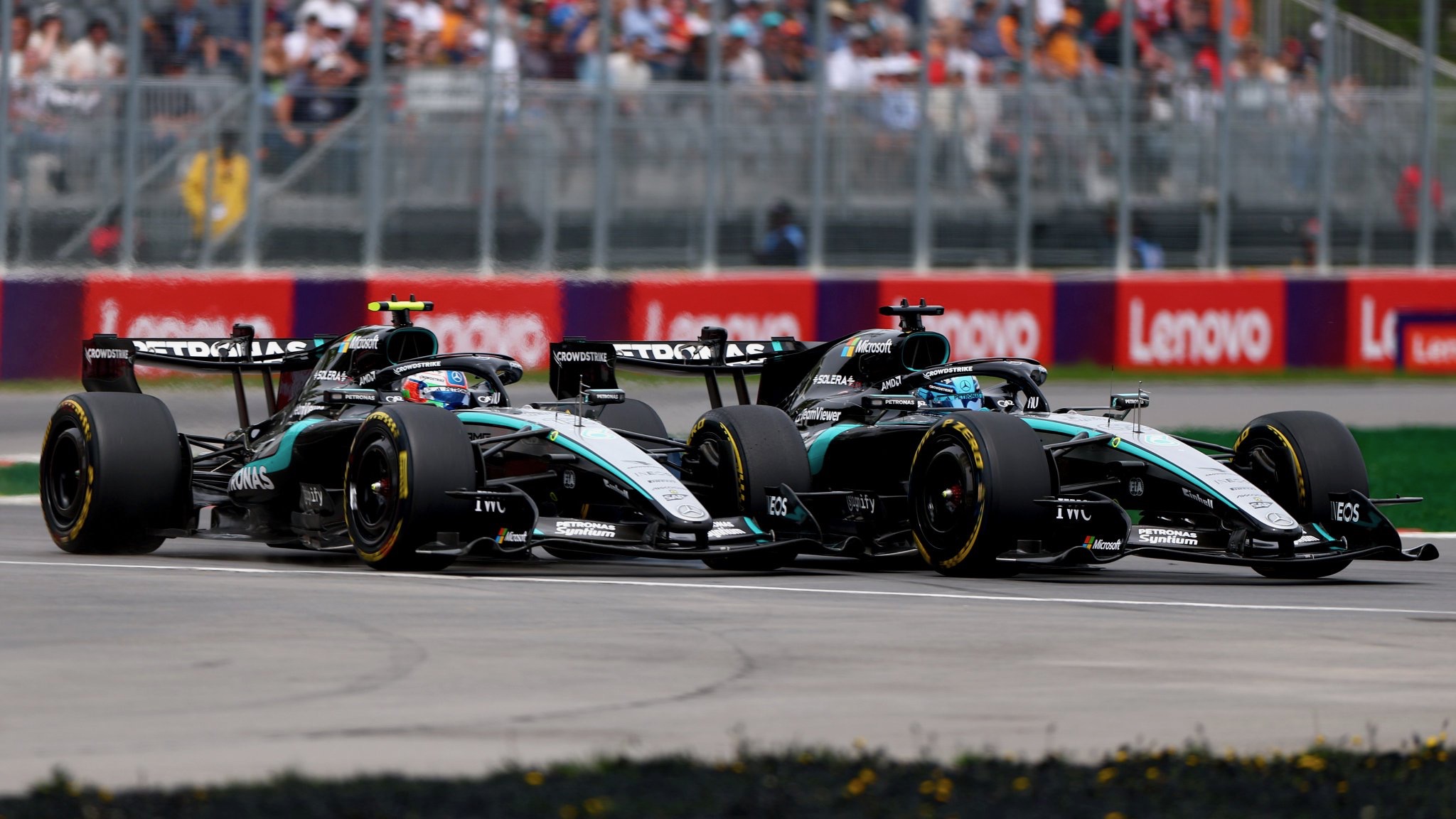 F1 Sprint Race | 2026 Canadian GP | Russell Defends for Victory