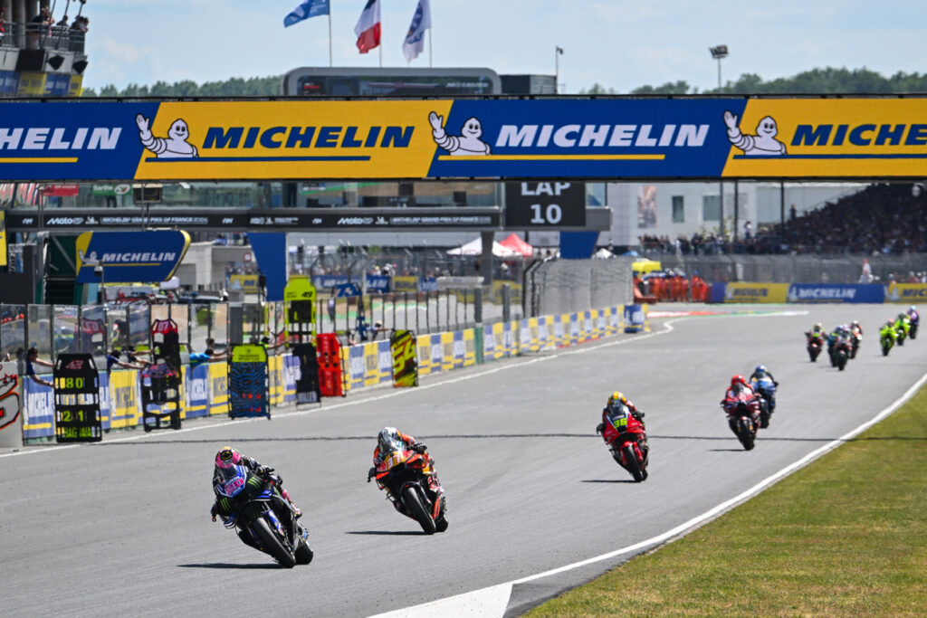 
Fabio Quartararo FRA 
Monster Energy Yamaha MotoGP Team 
MotoGP 
 Michelin GP France 2026 (circuit Le Mans)
8-10/05 2026 
photo: PSP/Lukasz Swiderek
@photopsp_lukasz_swiderek
www.photopsp.com
