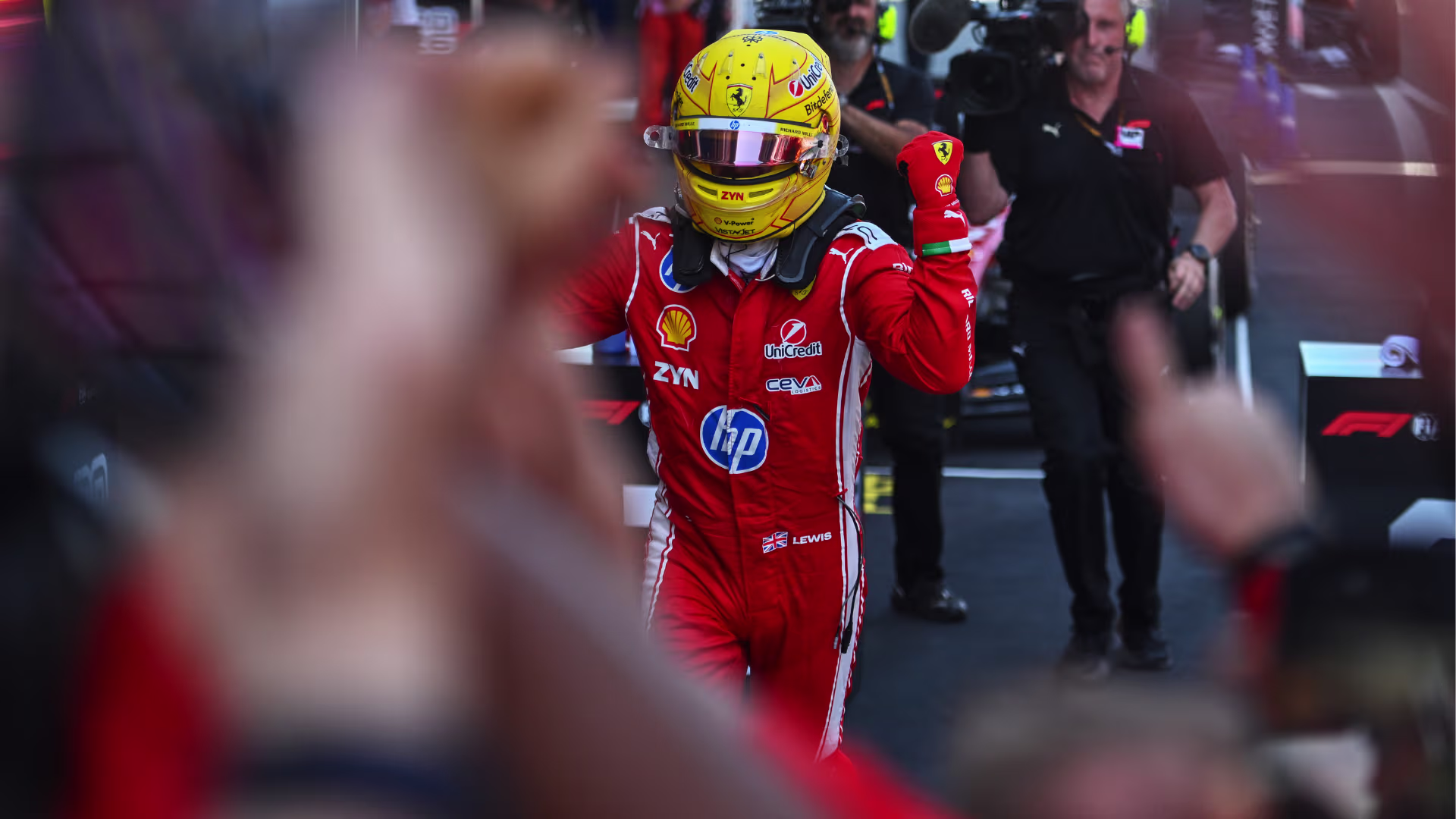 Lewis Hamilton Wins in Barcelona to Take Home First Ferrari Victory