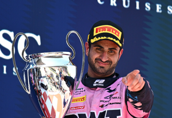 Kush Maini for Formula 2