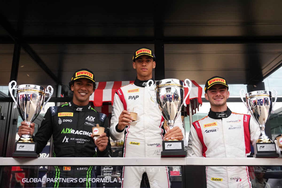 F3 | British GP | Ugochukwu Dominates Silverstone Sprint as David Makes History