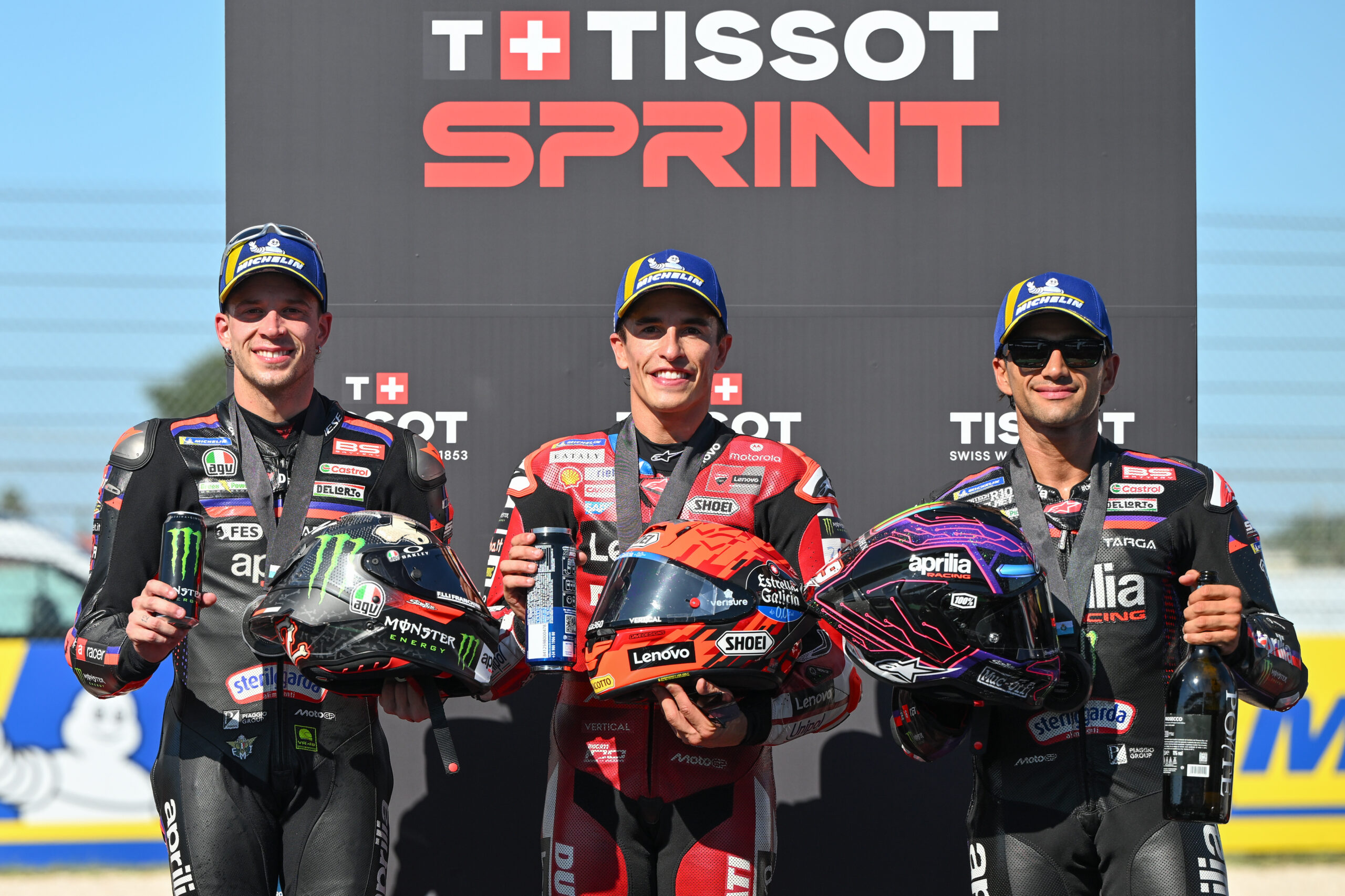 MotoGP | San Marino GP | Marc Márquez Storms To Sprint Victory As Aprilia Get A Double Podium At Home